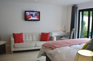 Χώρος καθιστικού στο Pier39Portrush Adult Only