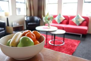 Posezení v ubytování Coleraine Suites & Apartments