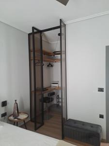 Postel nebo postele na pokoji v ubytování Homing Volos Inspired Modern Living