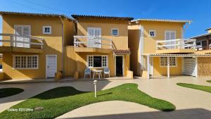 Bygningen som feriehuset ligger i