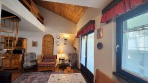 Χώρος καθιστικού στο La Golette Apartment