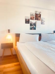 Letto o letti in una camera di Schneiderhof