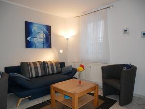 Posezení v ubytování Villa Maria-Gabriele Whg 01 Kölpinsee Usedom