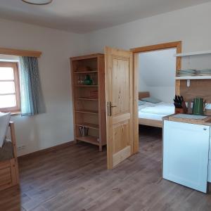 Köök või kööginurk majutusasutuses Apartmány Marie Albeř