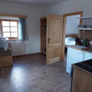 Köök või kööginurk majutusasutuses Apartmány Marie Albeř
