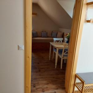 Istumisnurk majutusasutuses Apartmány Marie Albeř