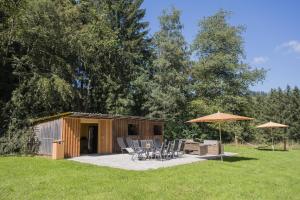 Ein Garten an der Unterkunft St. Bonifatius