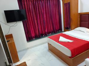 Postel nebo postele na pokoji v ubytování Hotel airport annex