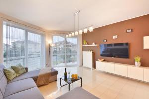 Χώρος καθιστικού στο NORTH Apartments Muszelkowa 2