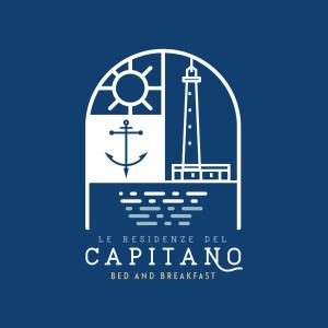 a label with a lighthouse and the words be resilience be capricornia red at Le residenze del capitano in Bari