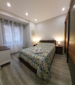 Postel nebo postele na pokoji v ubytování Precioso Piso Céntrico en Gijón- VUT 3958