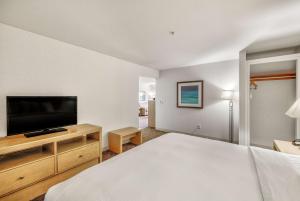 TV a/nebo společenská místnost v ubytování DoubleTree by Hilton Vancouver
