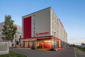 a rendering of the front of a hotel at Amedia Express Graz Airport, Trademark Collection by Wyndham in Feldkirchen bei Graz