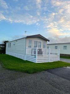 Bygningen som ferieparken ligger i