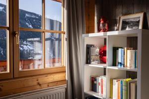 Die Bibliothek im Gasthaus