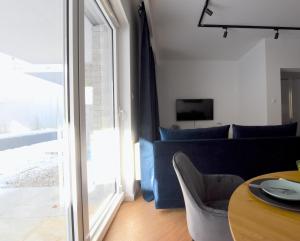 Una cama o camas en una habitación de Apartament Wisła Siglany