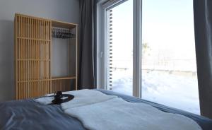 Una cama o camas en una habitación de Apartament Wisła Siglany