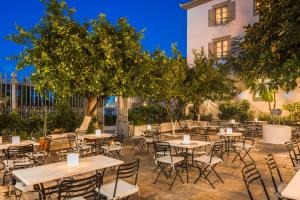 Restaurace v ubytování Hydroussa Hotel Hydra