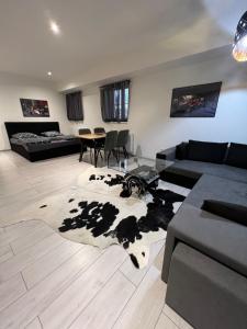 Posezení v ubytování Apartmány Pískovna Assen