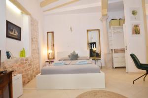 Posteľ alebo postele v izbe v ubytovaní Apartments Lavanda and Oliva