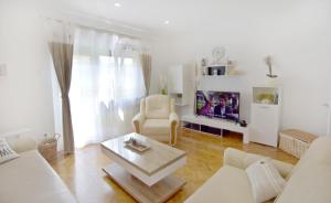 Posezení v ubytování Apartment Diva
