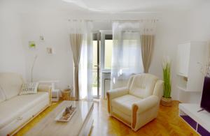Posezení v ubytování Apartment Diva