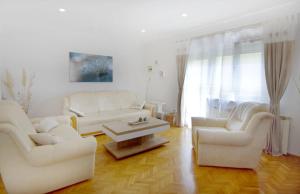 Posezení v ubytování Apartment Diva