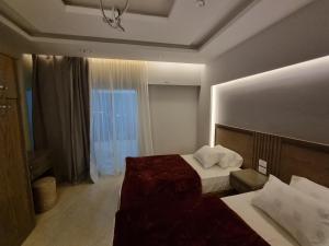 شاليه لاجونا باي السخنه Chalet at laguna bay Sokhna客房内的一张或多张床位