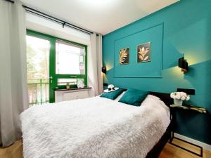 Postel nebo postele na pokoji v ubytování Holi Resort