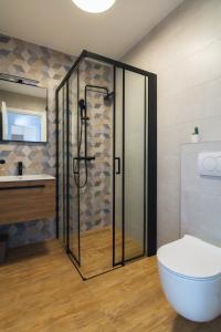 Koupelna v ubytování CITY LIFE with free parking