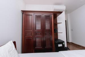 Posteľ alebo postele v izbe v ubytovaní Nguyên Hương Hotel