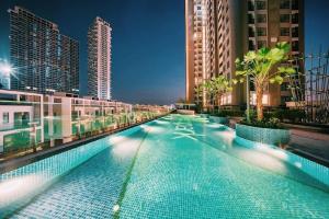 The swimming pool at or close to BIG PROMO!River view apartment
