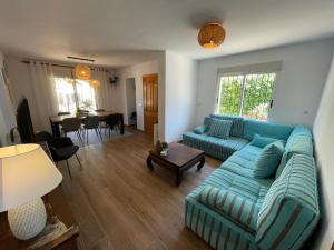 Χώρος καθιστικού στο Casa van Schaik