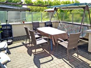 Μπαλκόνι ή βεράντα στο Apartments Greifswalder Chaussee