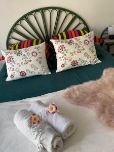 Postel nebo postele na pokoji v ubytování maisonette Cosi + 37 fotografií
