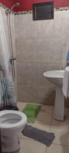 Koupelna v ubytování CASA LOS CERROS LR