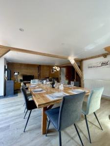 Η κουζίνα ή μικρή κουζίνα στο Le Chalet du Meunier