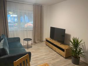 Apartmány Hodonín的电视和/或娱乐中心