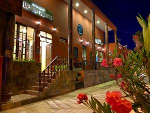 O edifício em que o hostel se localiza