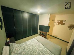 Krevet ili kreveti u jedinici u objektu Apartamento en Cabañas Bello