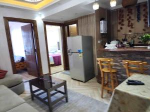 A kitchen or kitchenette at Amazing Sea View 2 bedroom apartment