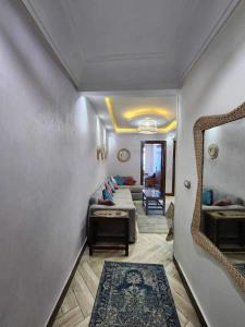 A bed or beds in a room at Amazing Sea View 2 bedroom apartment