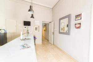 TV a/nebo společenská místnost v ubytování Hostal Ya