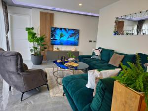 Posedenie v ubytovaní Luxury Apartments Karigo