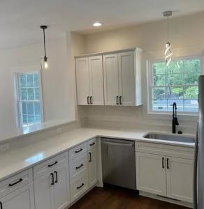 Kitchen o kitchenette sa Blue Haven Modern comfort combined with a view of the natural beauty of the Black Mountains