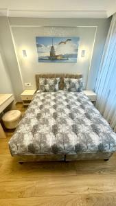 Ένα ή περισσότερα κρεβάτια σε δωμάτιο στο Seven Suites & Apart Sultanahmet
