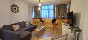 A seating area at Apartamento El sarrio
