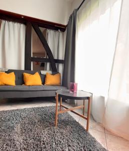 Et opholdsområde på Sanders Ferienhaus