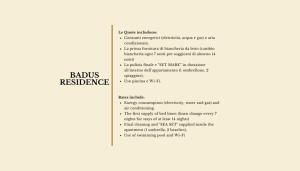 巴德西的住宿－Residence con piscina a Badesi, appartamenti con WIFI e A.C，一份有奖金保证书的理发店菜单