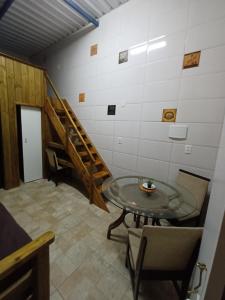 Ett badrum på Trip Adventure Hostel